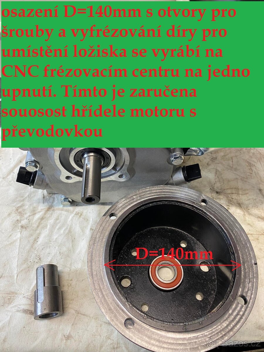 čtyřtaktní motor 7,5hp mt7-032 , přestavba mt7 032 (VIDEO) - 4