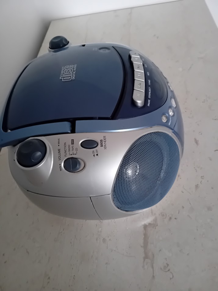 Rádio magnetofon, CD, SANYO vyrobeno v Japonsku - 4