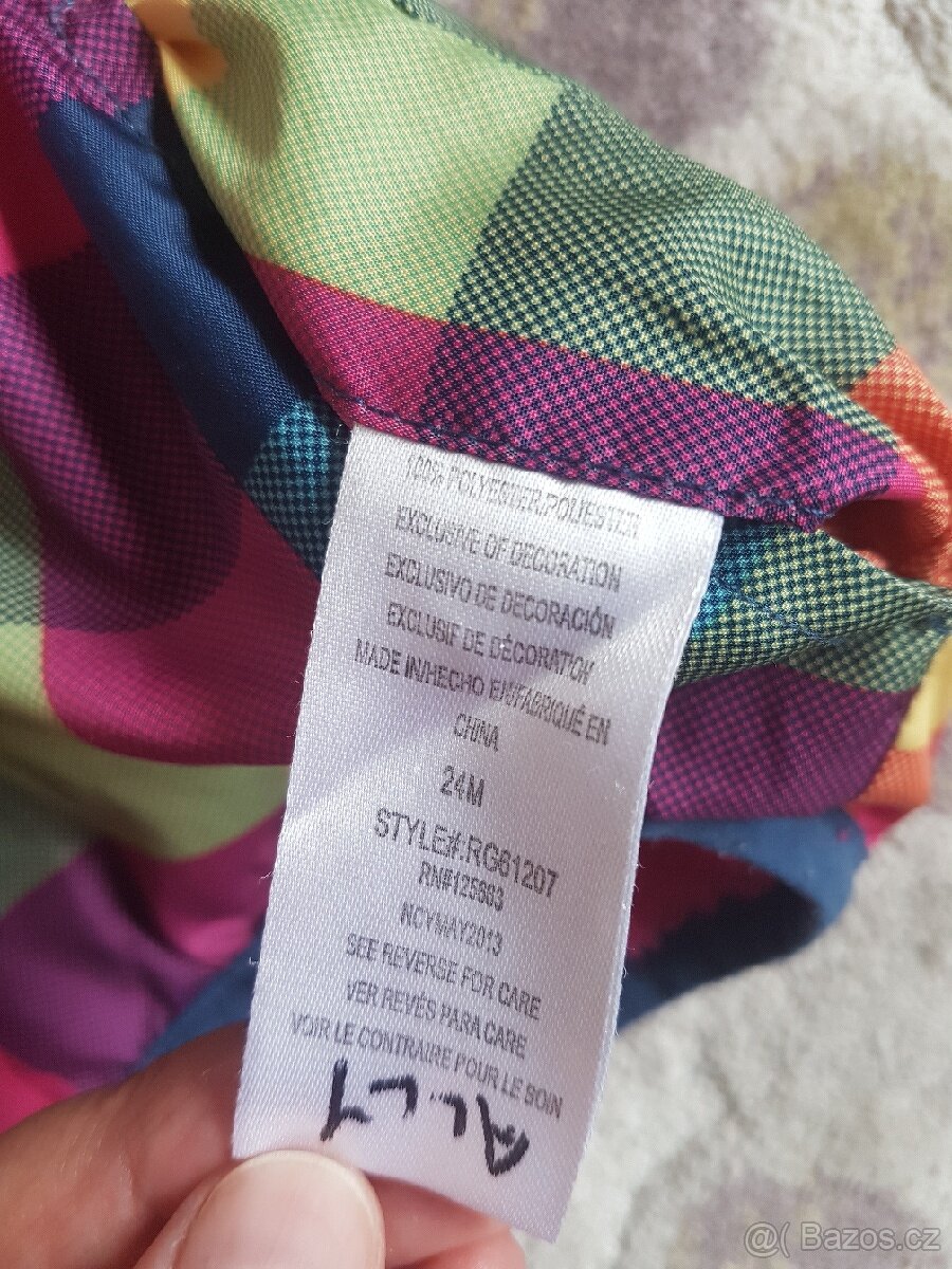 Oboustranna podzimni bundicka RB, vel. 2 roky - 4