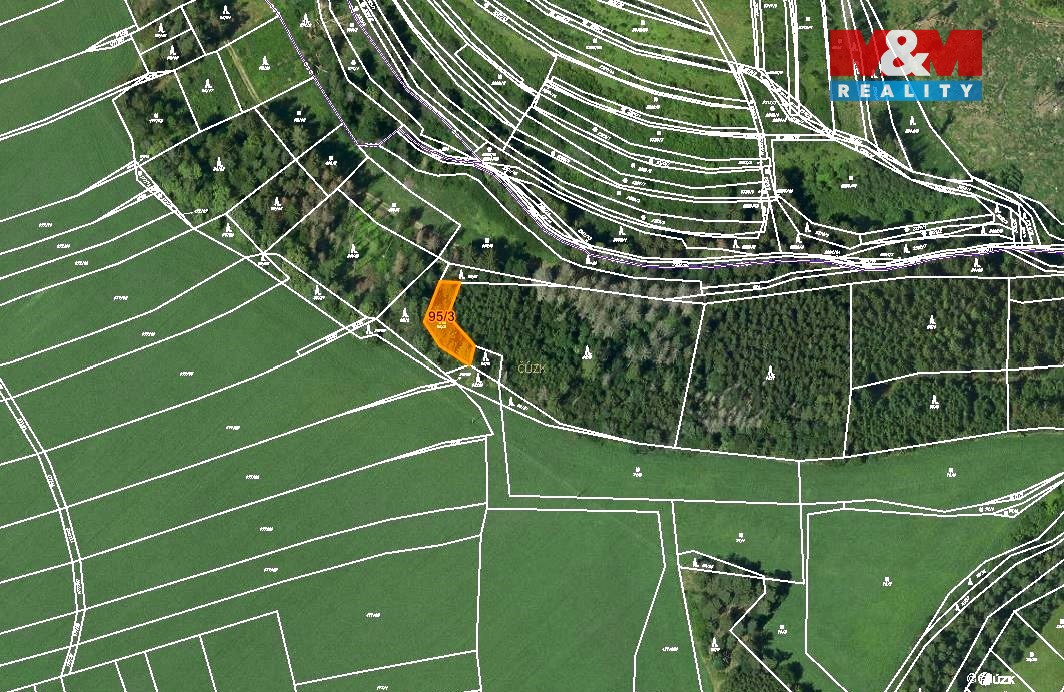 Prodej lesa, 9123 m², Malá Roudka-Skočova Lhota - 4