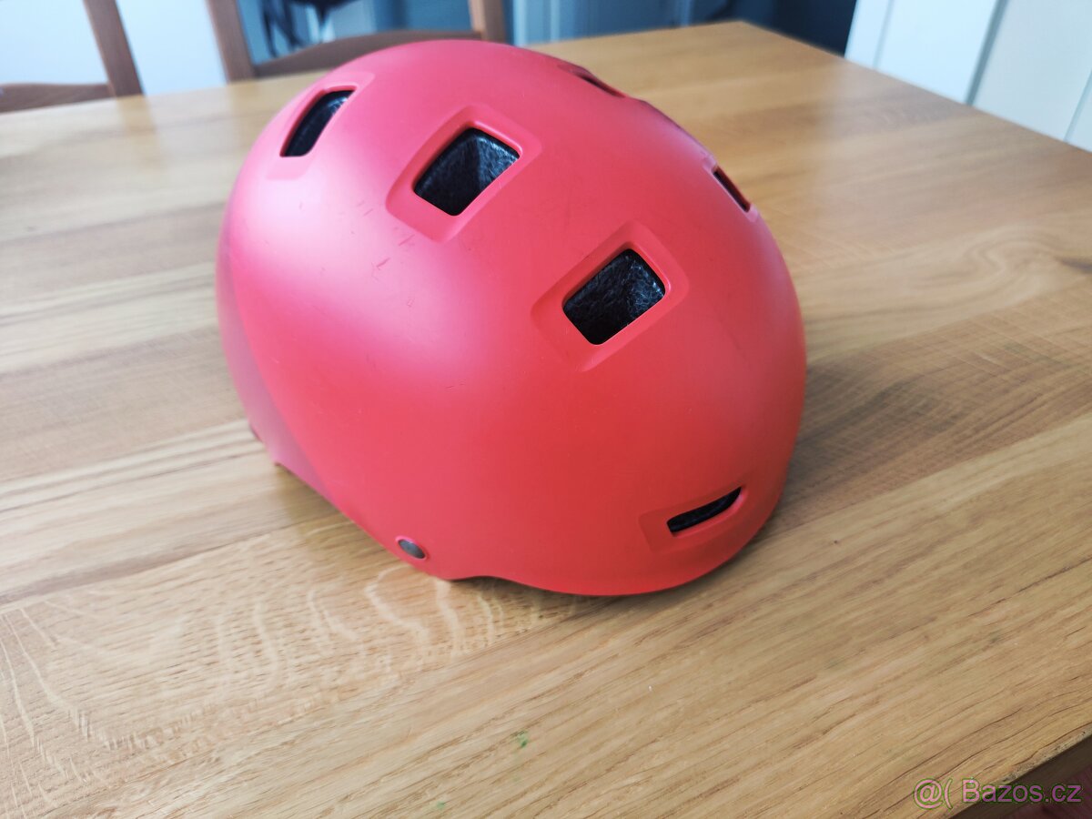 Dětská helma Btwin ( S 52-55 cm ) červená - 4