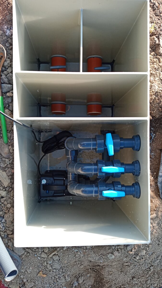 Čerpadlová šachta pro zahradní jezírka - 4