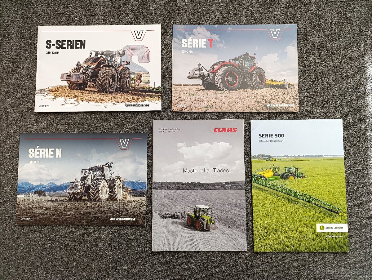 Prospekty zemědělské techniky a traktorů - 4