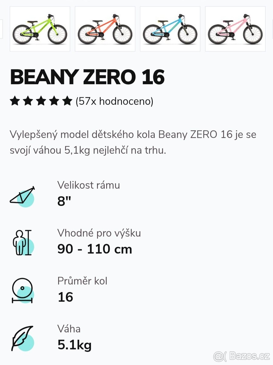 Beany zero 16 TOP stav - 4