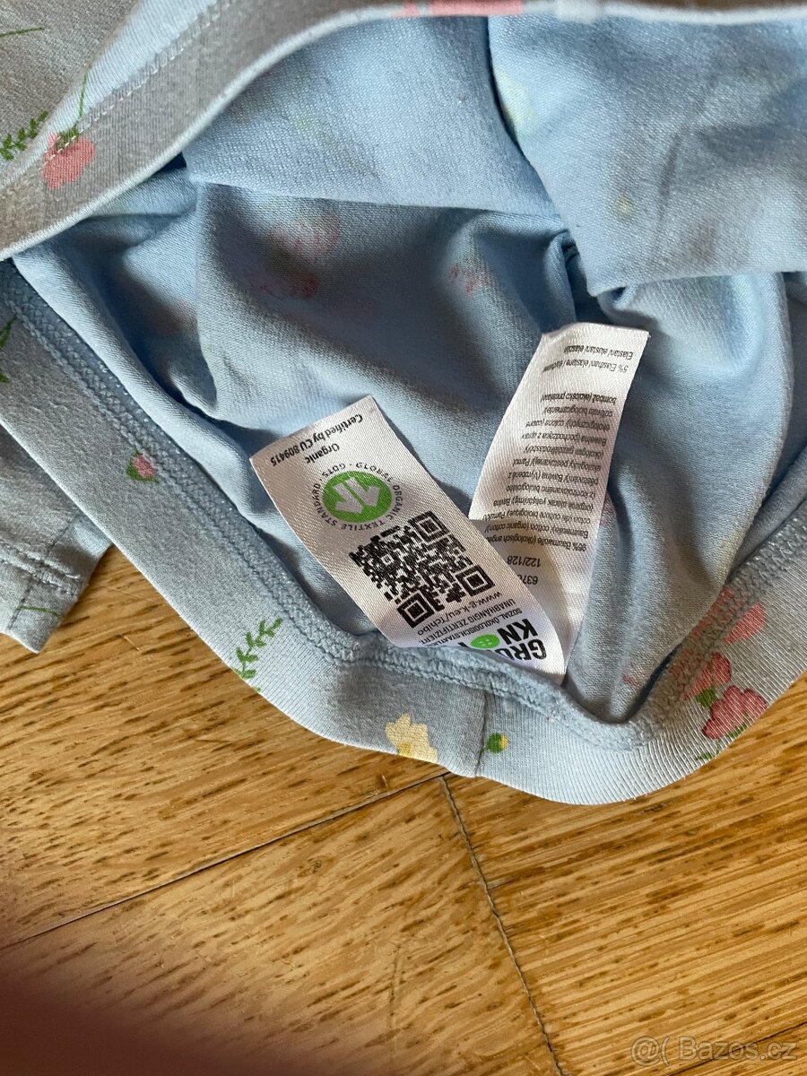 Bavlněné Legíny vel.122 / 128 jako novl - 4