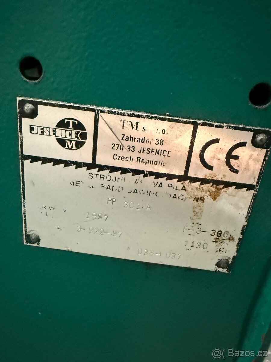 Pásová pila PP301A - 4