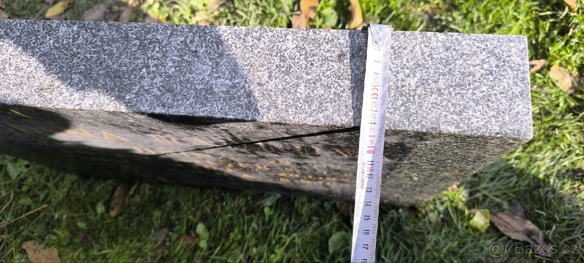 Žulová deska, náhrobní kámen - 4