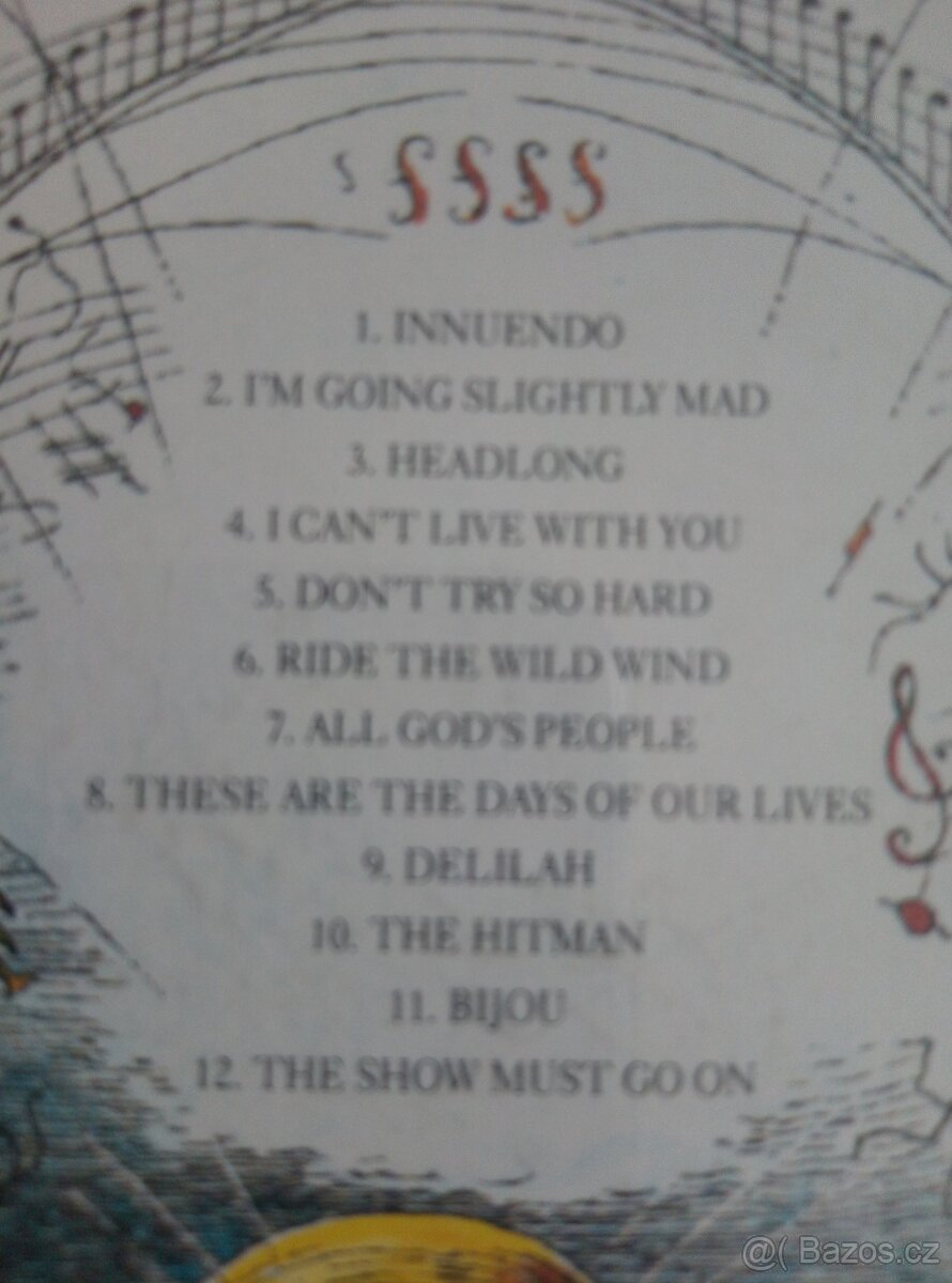 CD QUEEN "Inuendo" - 4