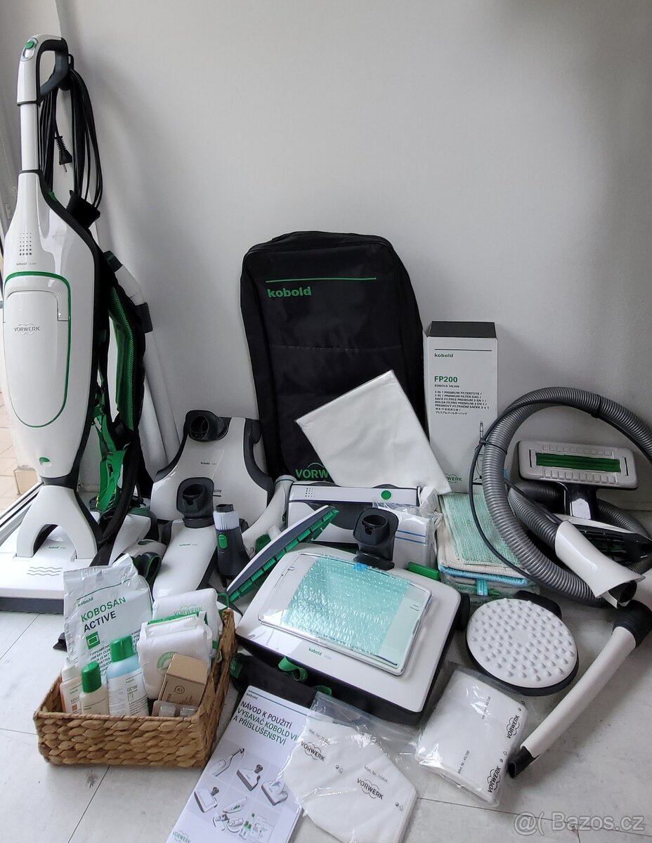 Vorwerk vysavač Kobold VK200 A příslušenství - 4