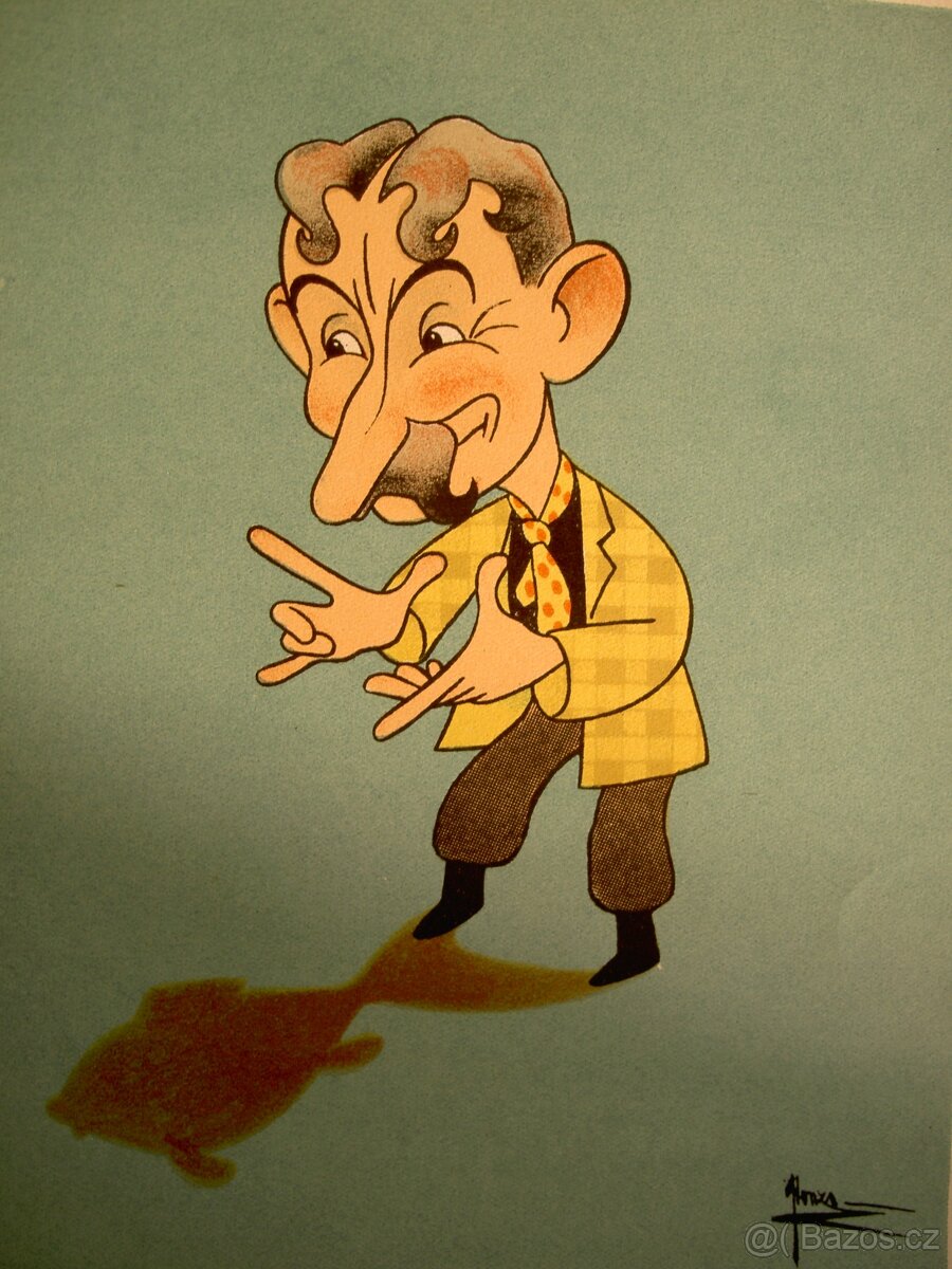 HVĚZDÁM BLÍŽ .... HONZA kresby 45ks PROTEKTORÁT 1943 BRNO - 4