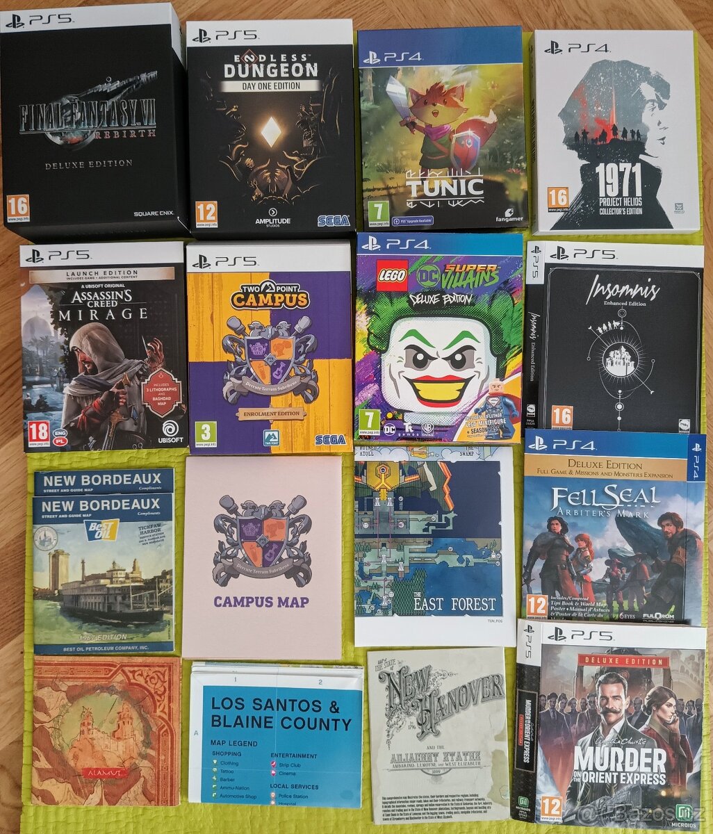 Steelbooky, Artbooky, Merch, atd. PS4 PS5 XBOX PC PS3 - 4