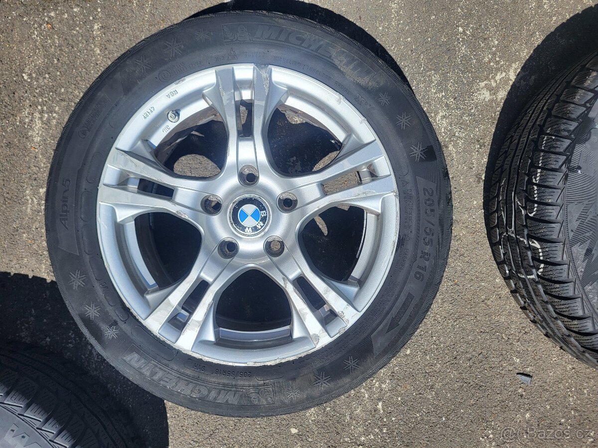 Alu kola 16" BMW 5x120 ET34 ZIMNÍ SADA E90 E91 E93 F30 F31 - 4