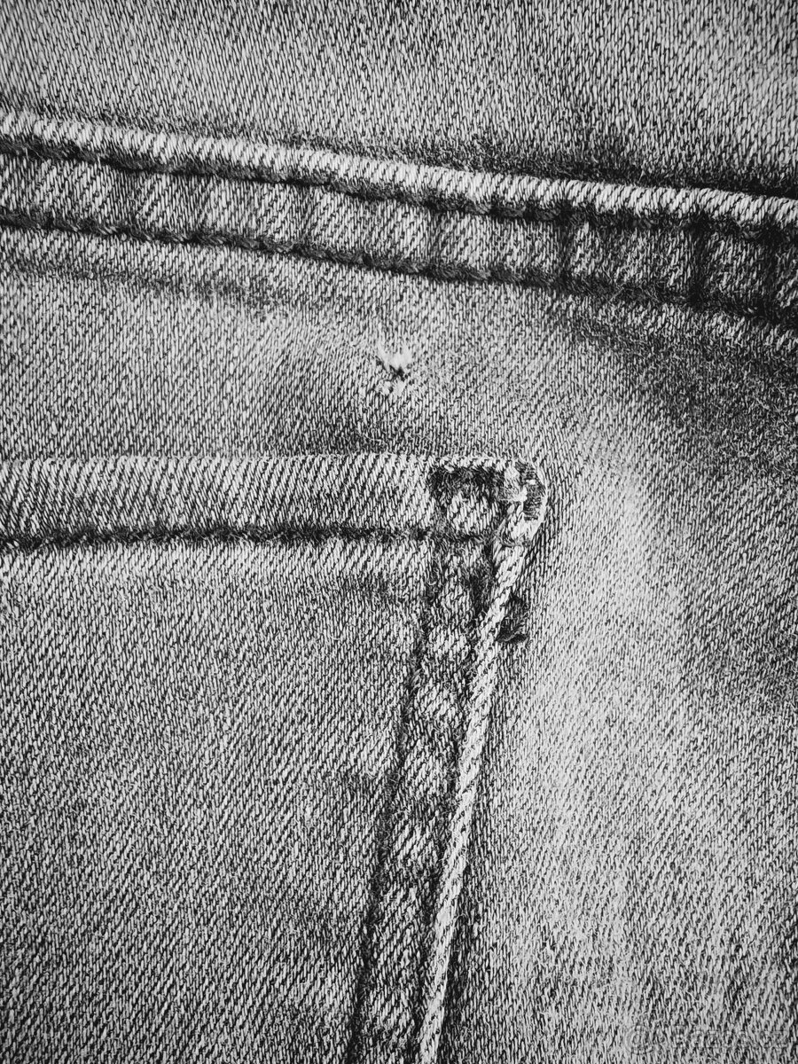 Dívčí pružné džínové kalhoty zn. H&M vel. 128 - 4