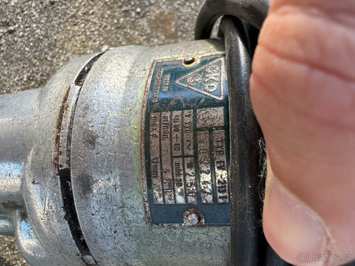 Česká vrtačka - plně funkční - 4