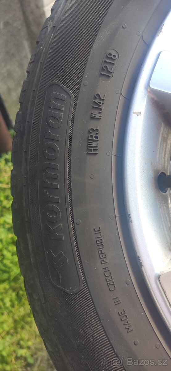 Alu kola s letními pneumatikami - 4