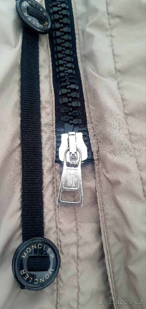 Moncler šedý kabát vel.5 - 4