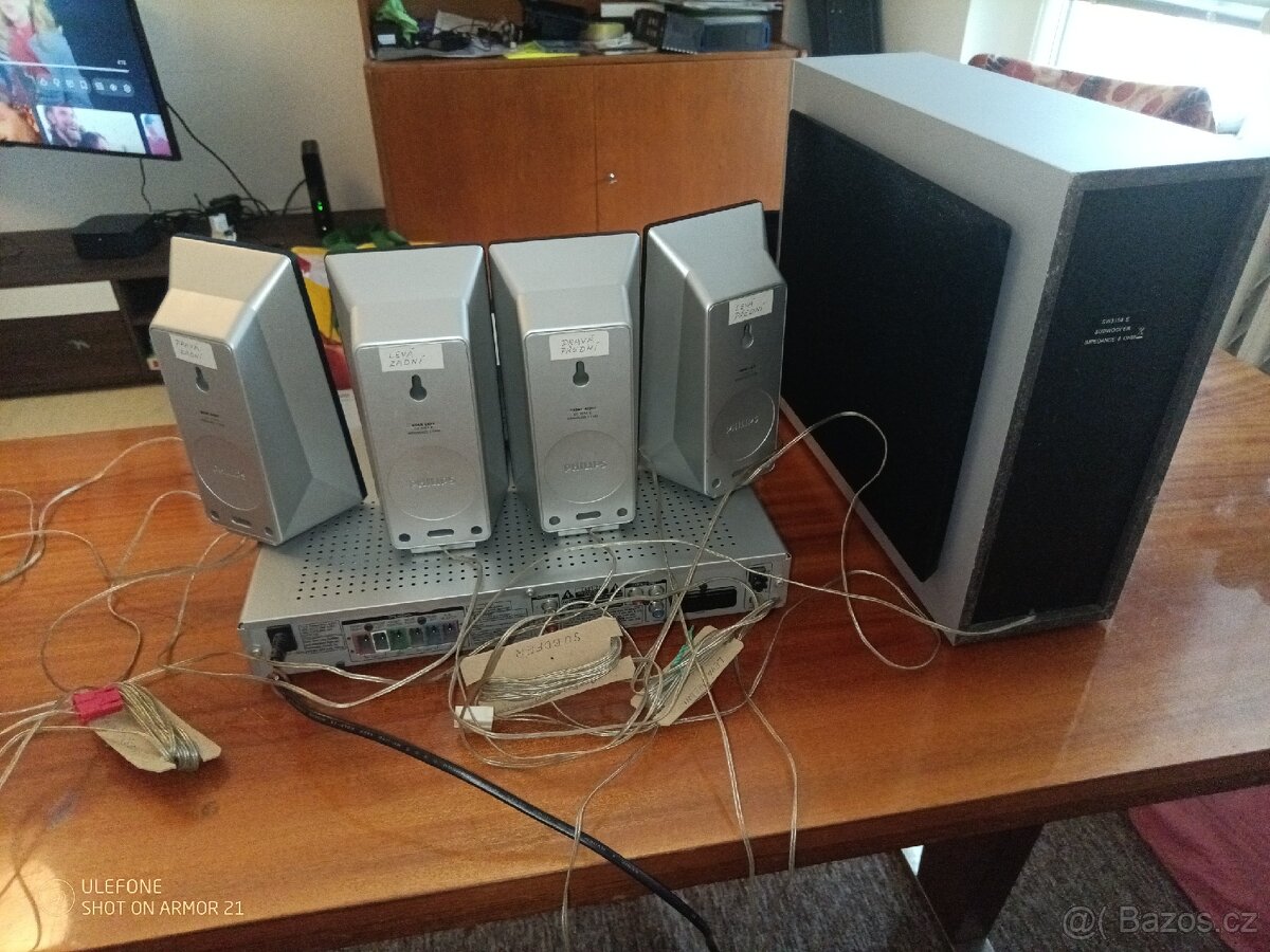 Retro Domácí Kino Philips.. - 4