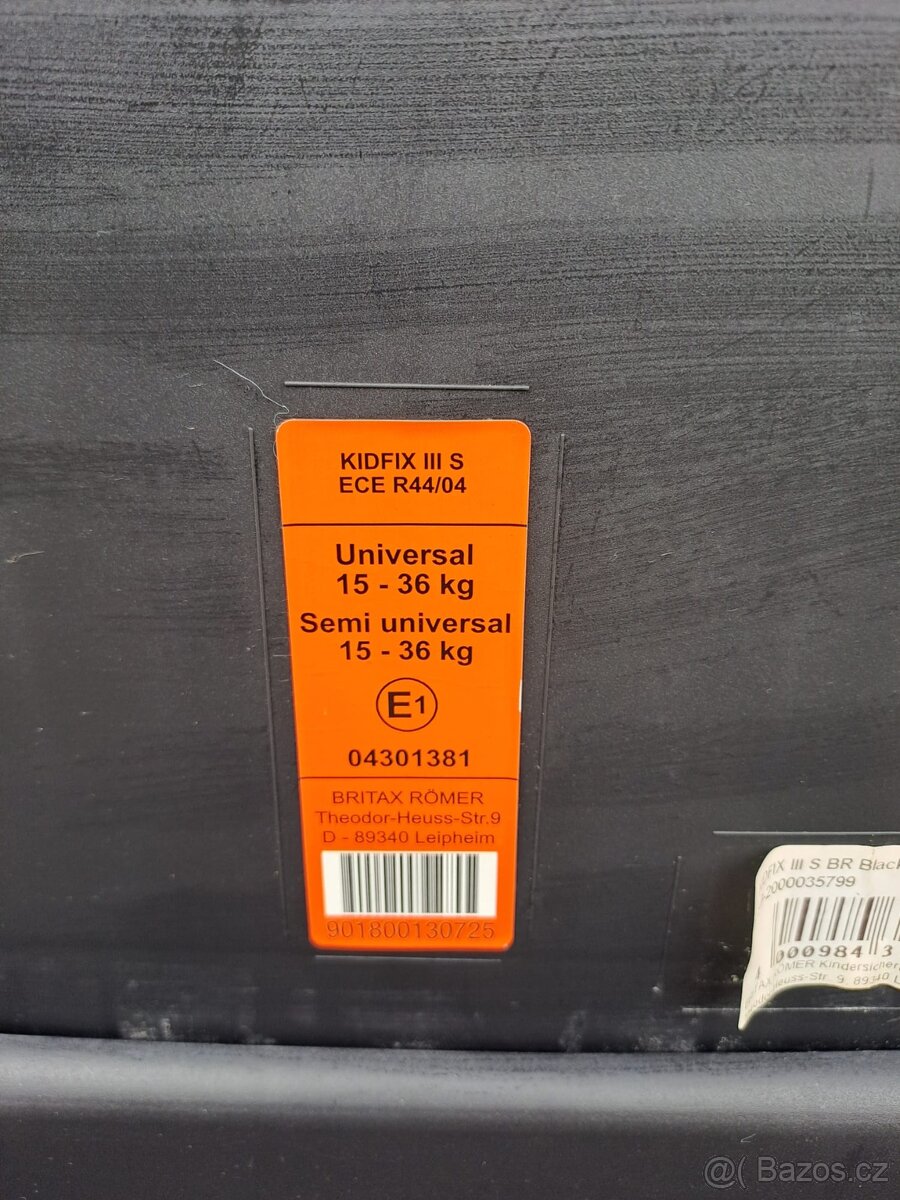Romer britax 15-36 - 4