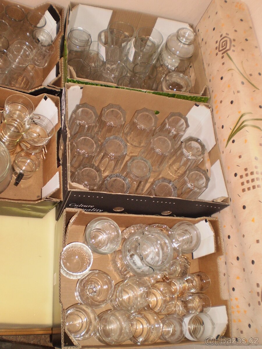 sklo - porcelán - keramika - veteš - výběr - 4