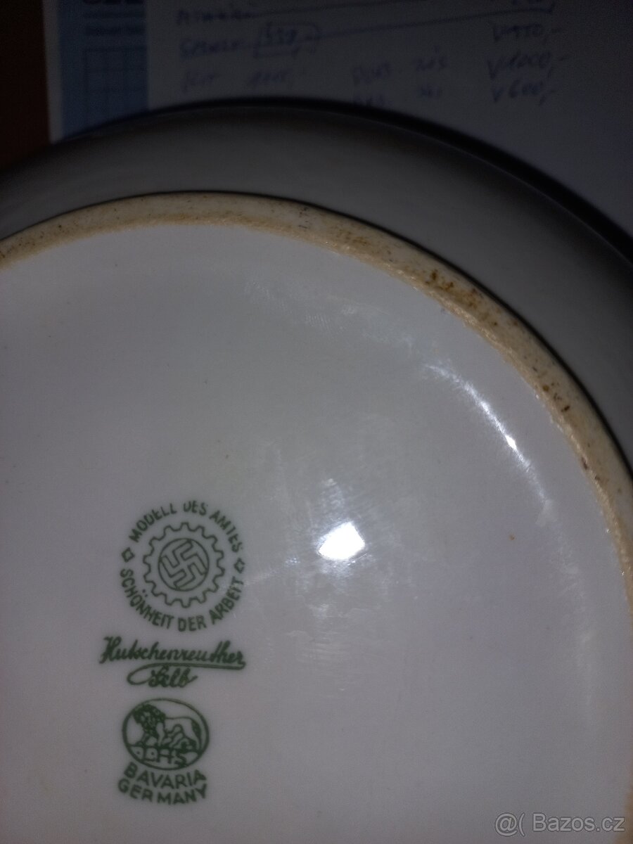 Německá miska historická sběratelská - 4