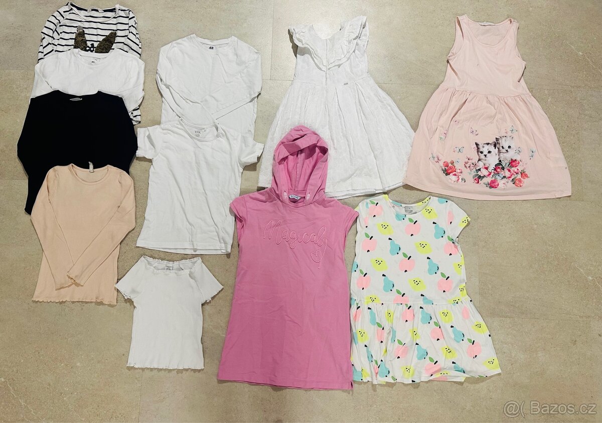 Lindex balíček značkového oblečení pro holčičku 122/128 - 4