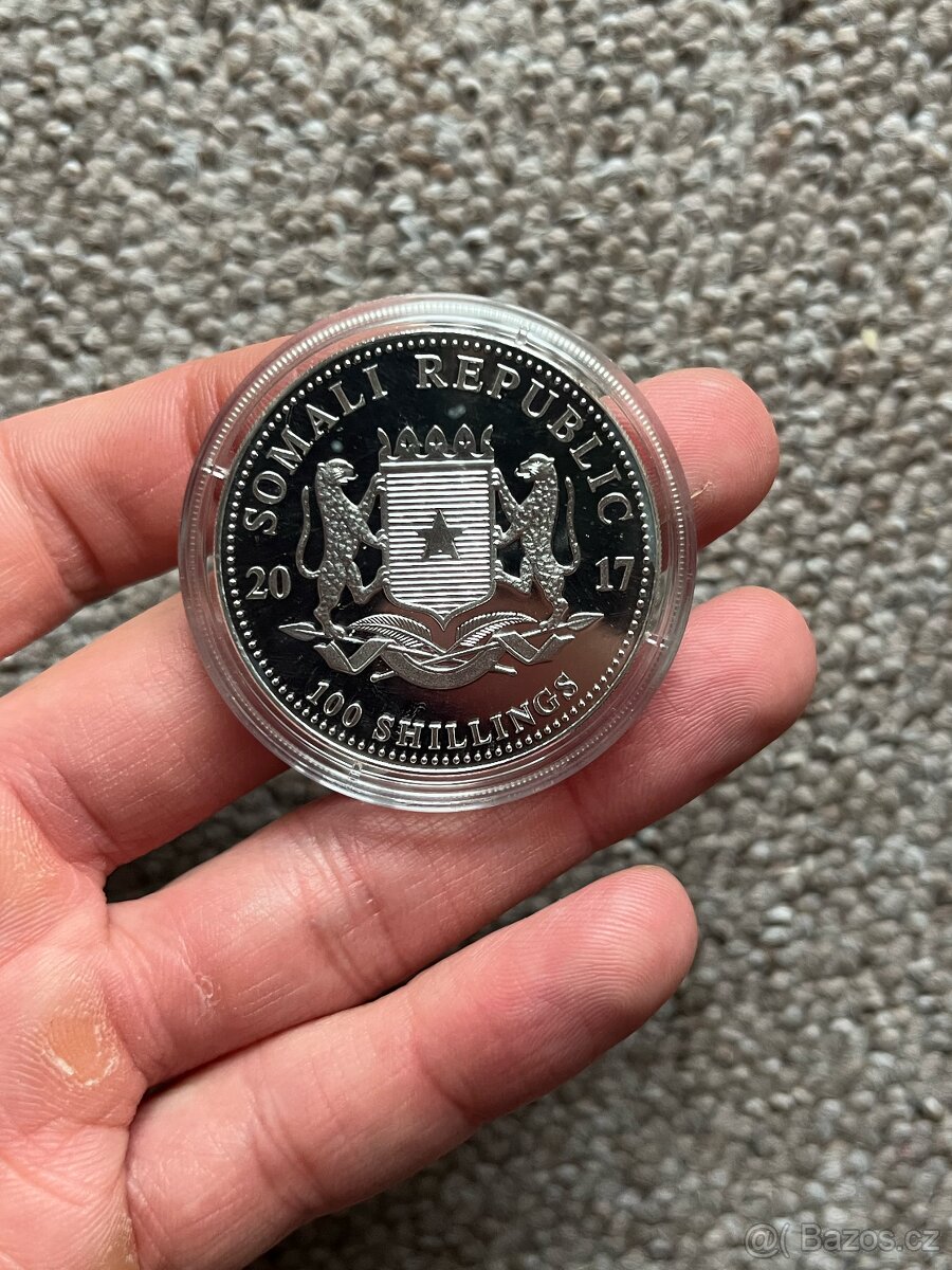 12x Stříbrné investiční mince AFRICAN WILDLIFE 1 oz - 4