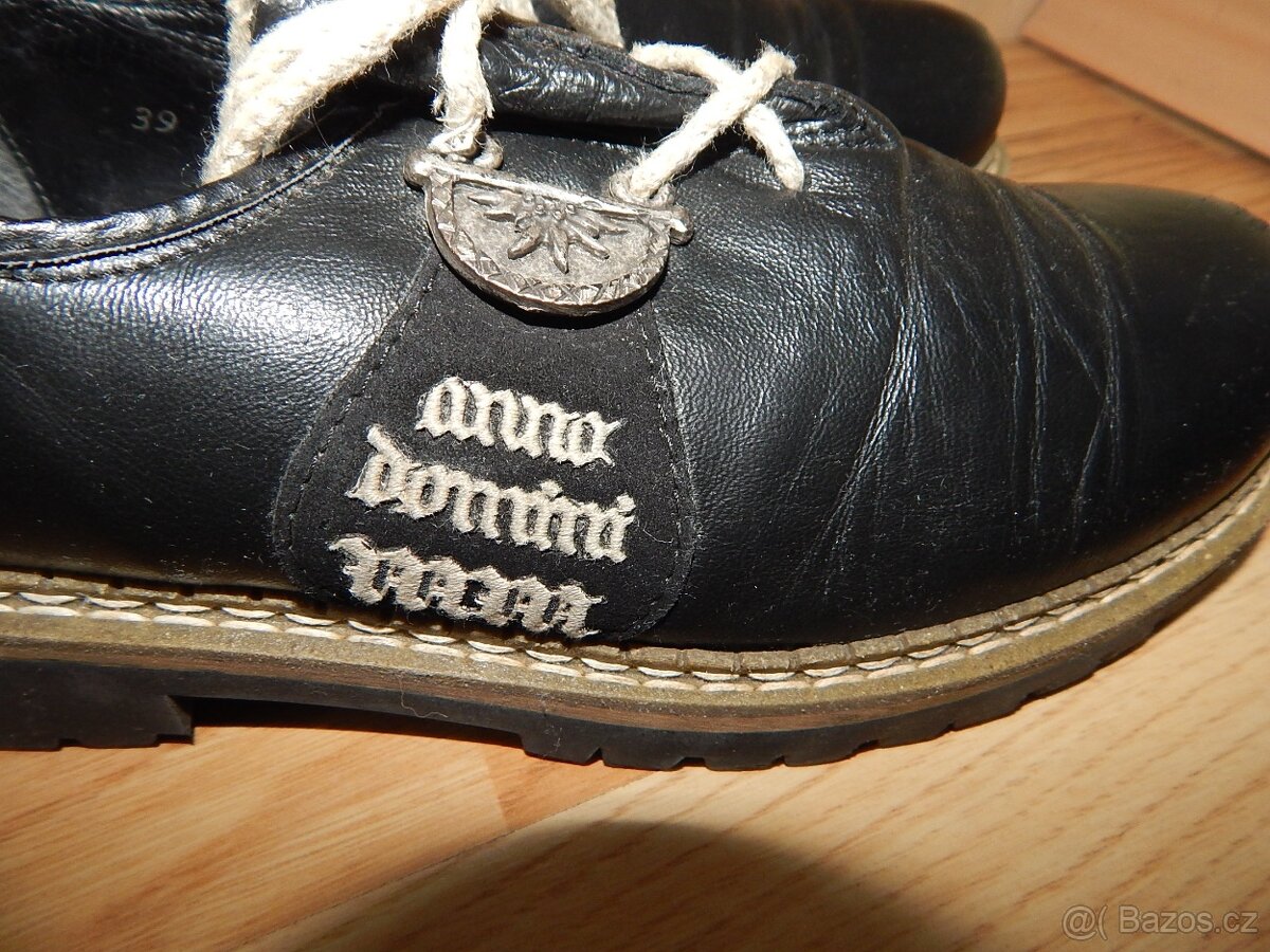 Dámské kožené boty vel.39 - 4