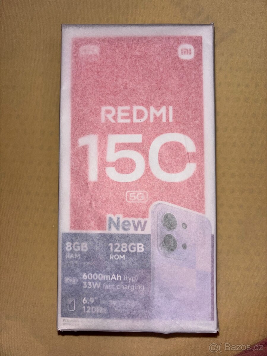 Redmi 15C 5G Midnight Black 4GB RAM 128GB - 4