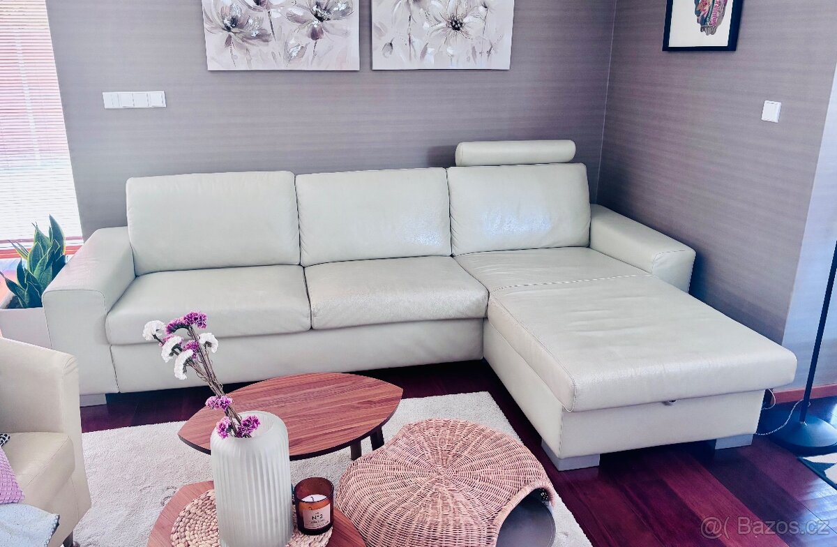 Kožená sedačka - 4