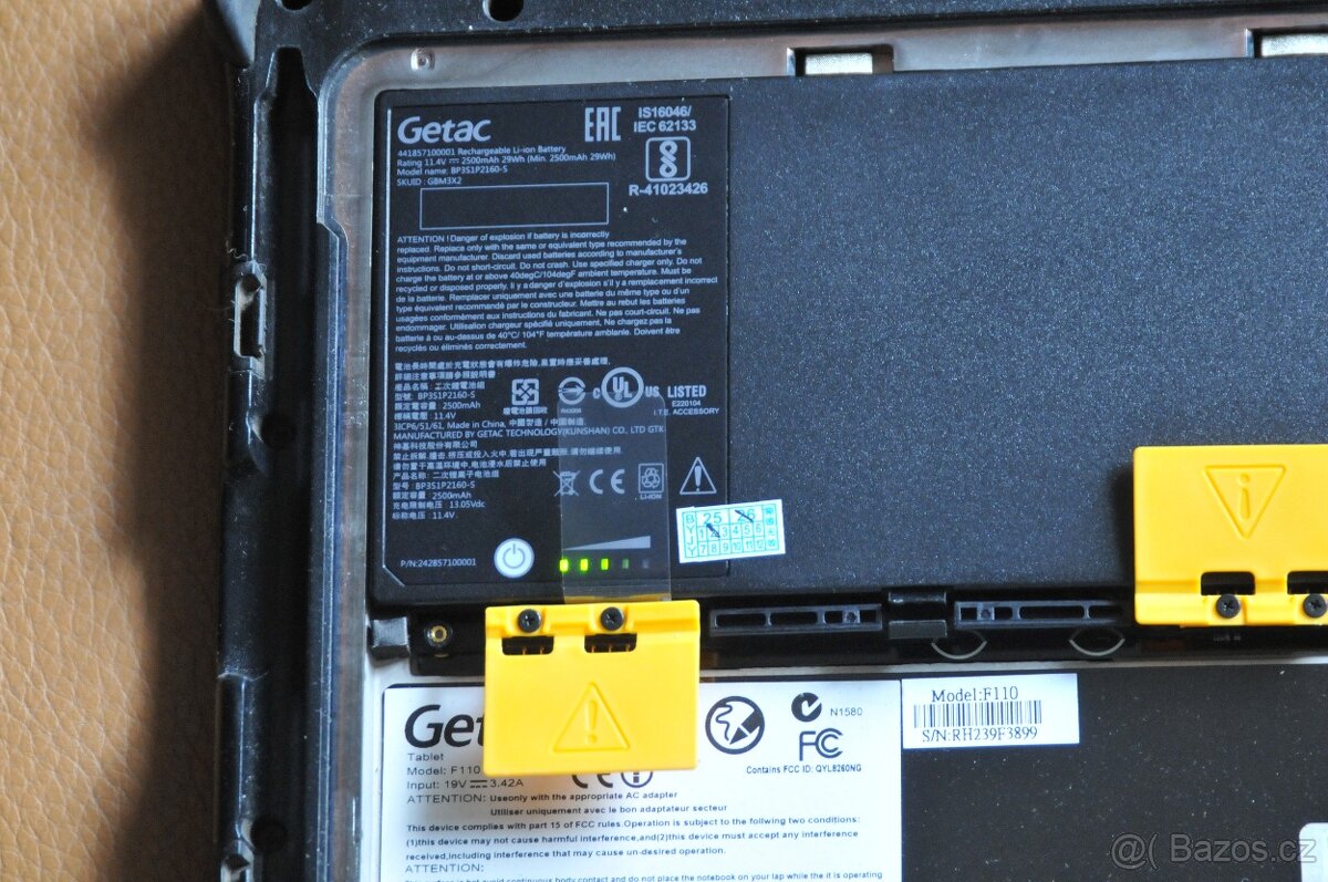 Vojenský/průmyslový tablet GETAC F110 G3 - 4