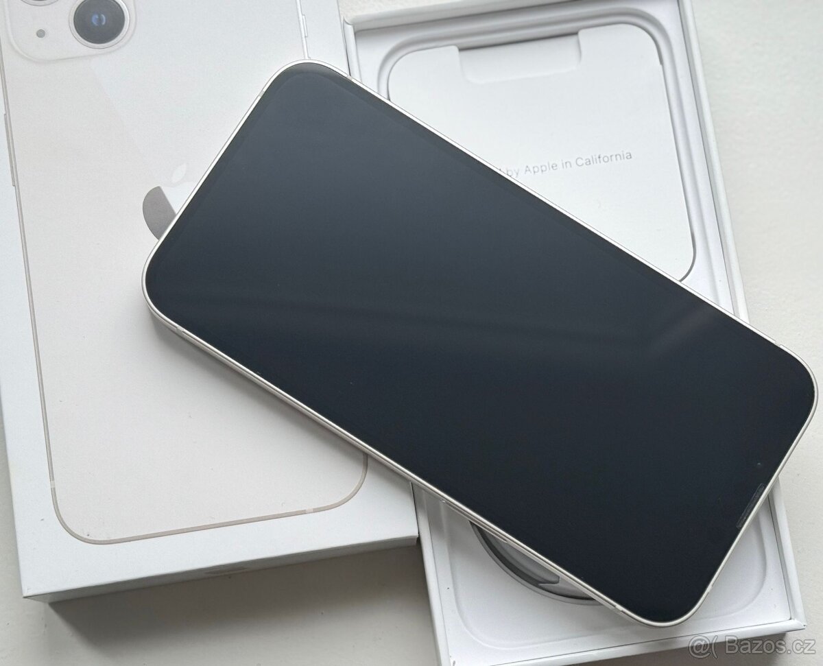 iPhone 13 Starlight BATERIE 100% TOP - 4