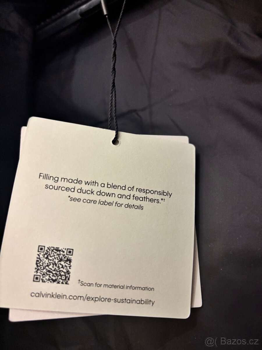 Nový Calvin klein pérový kabát - 4