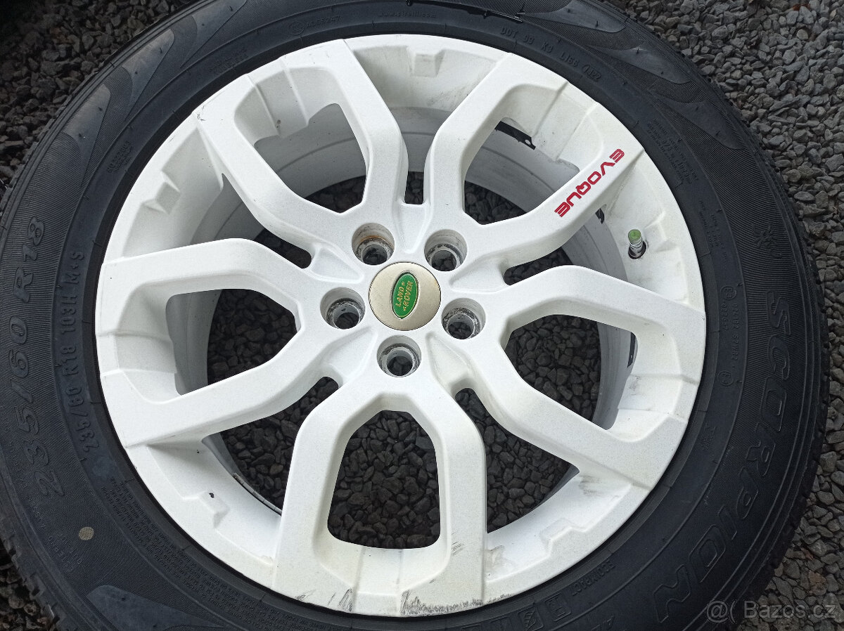 5x108 alu 8Jx18 ET45 z vozu Land Rover alu disky