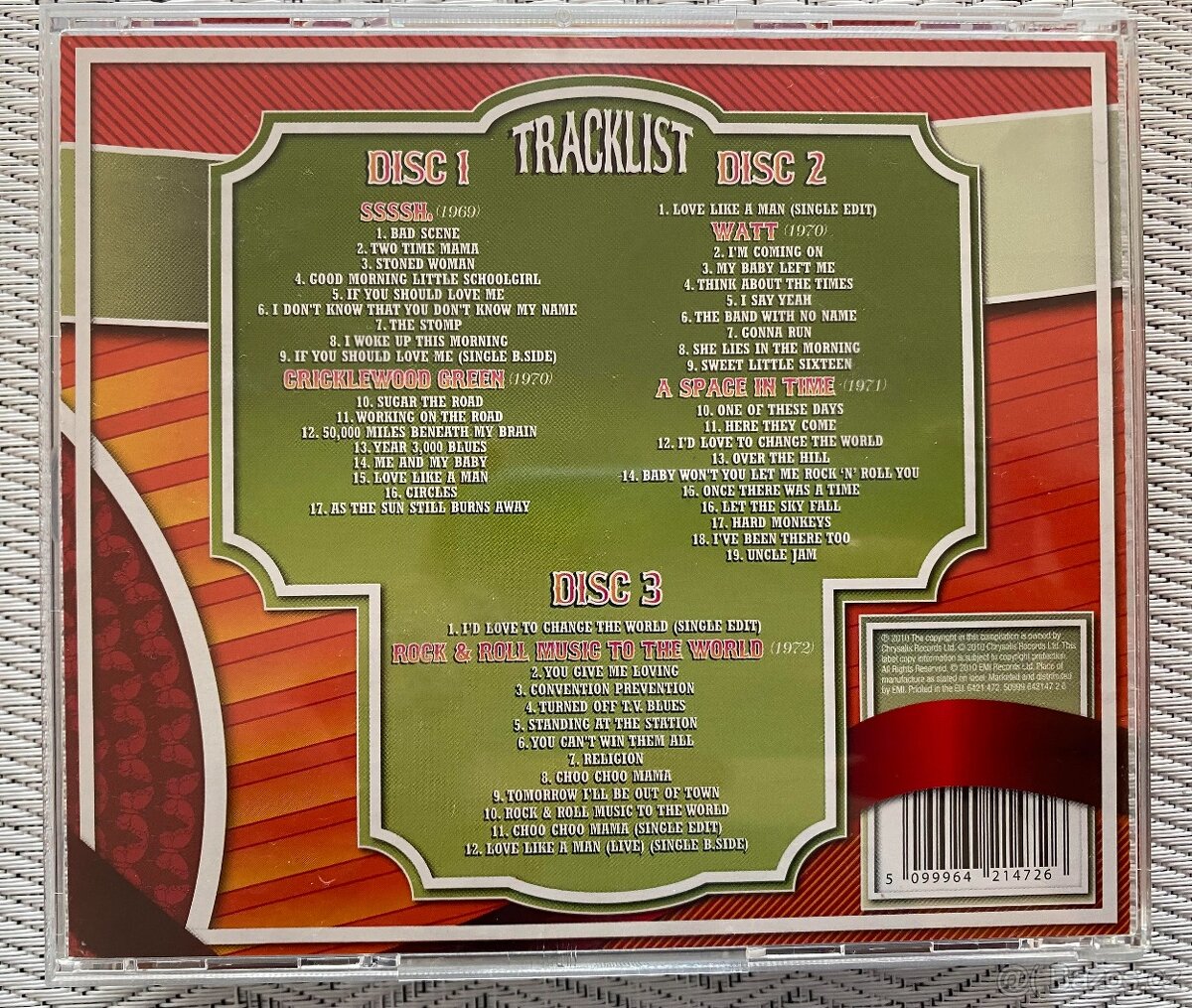 3CD Ten Years After - The Chrysalis Years - 4