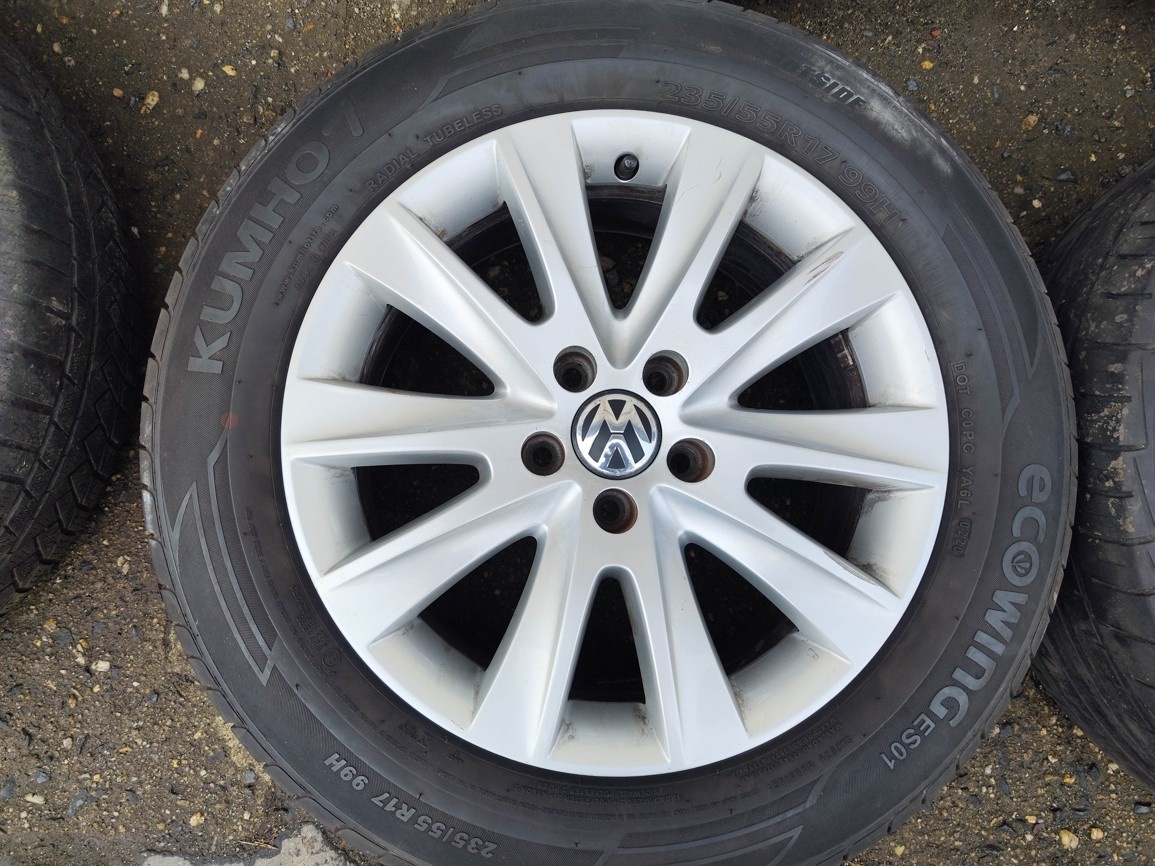 17"letní alu sada Los Angeles 5x112 origo Tiguan Phaeton - 4