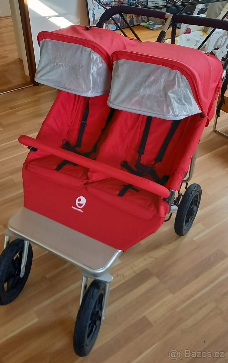 Kočárek Easy walker duo - dvojčata/sourozenecký - 4