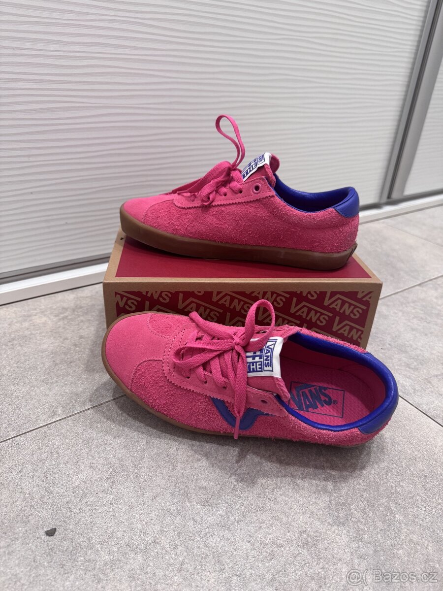 Vans dámské tenisky, semišové, vel. 38 - 4