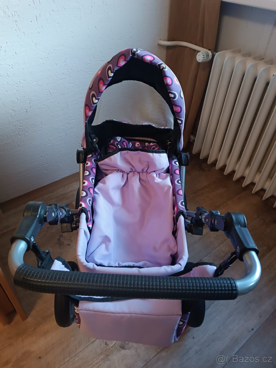Dětský plně vybavený kočárek na hraní - 4