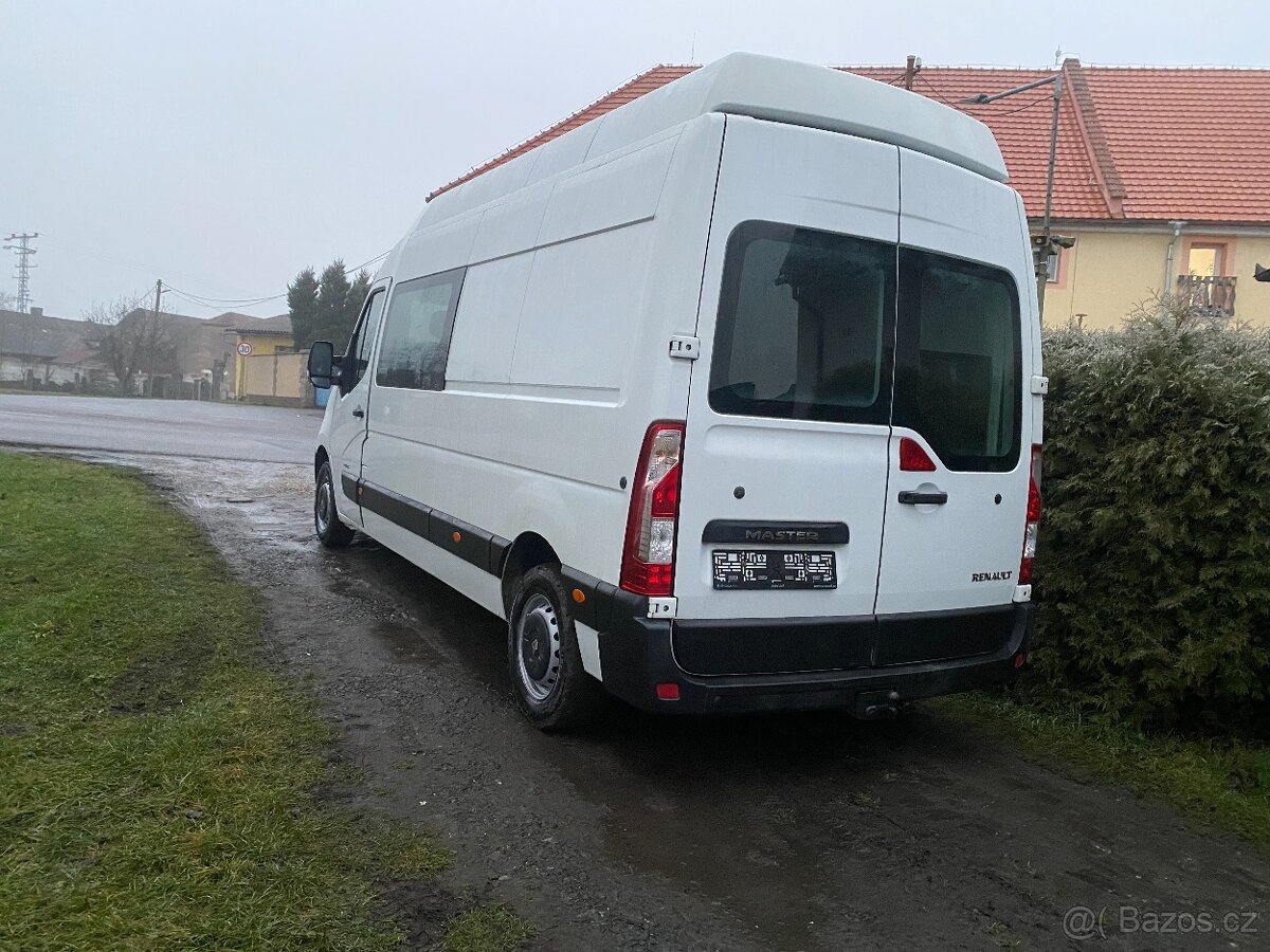 Renault Master 2.3DCi, MAXI - L3H3, 92kW, 6 míst ,KLIMA, TZ - 4