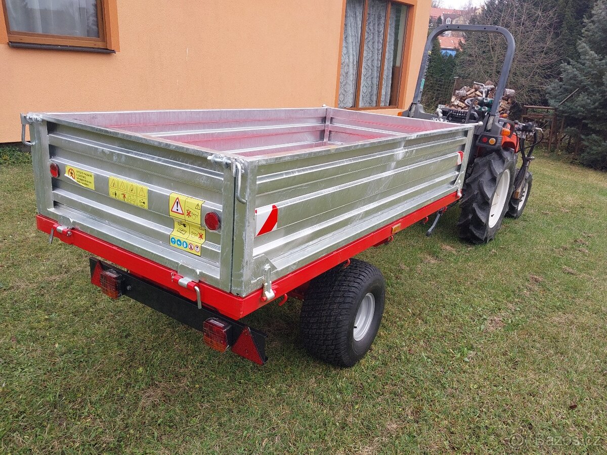 VLEK, KÁRA ZA MALO-TRAKTOR 1,5T - 4