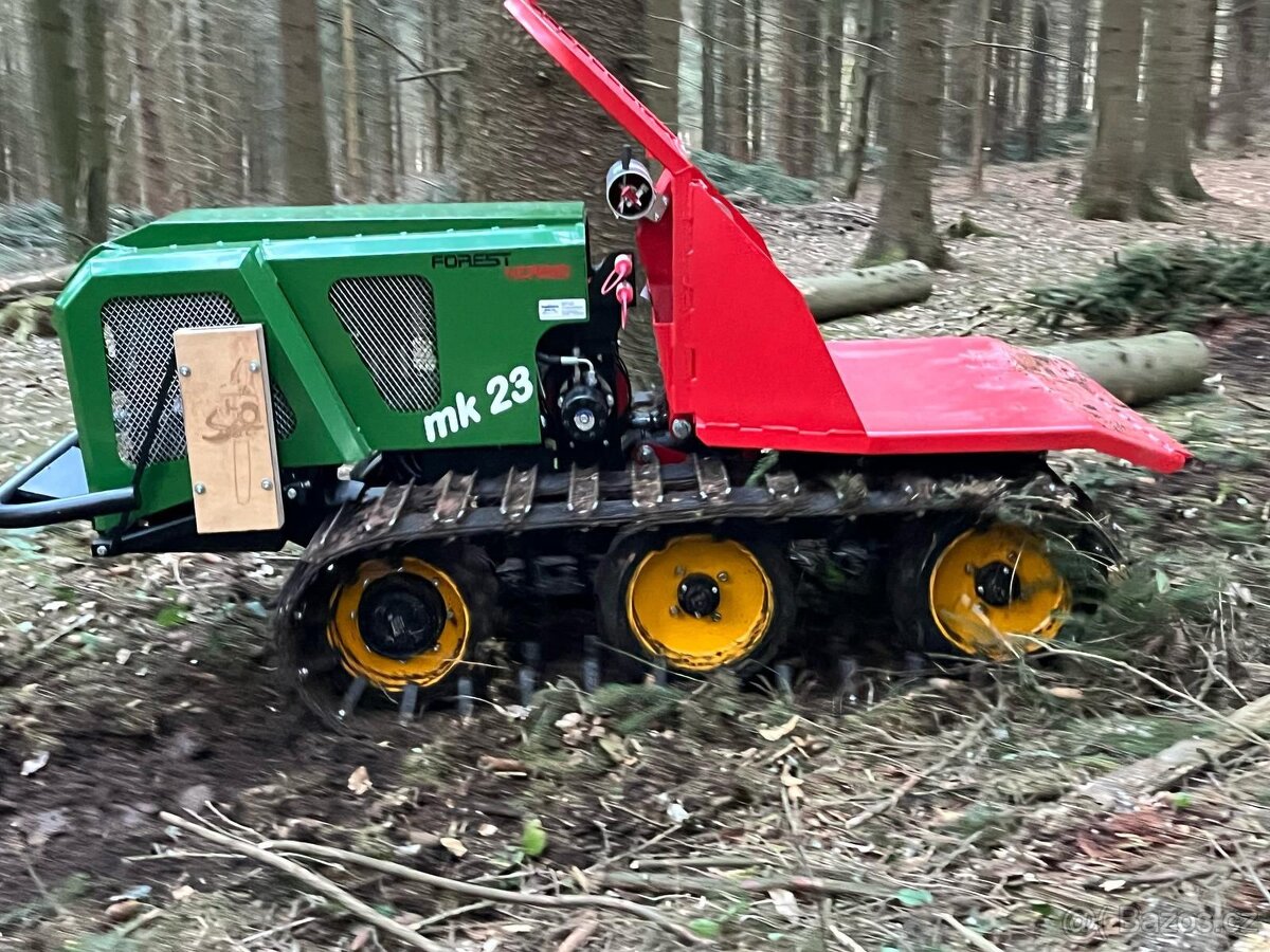 Železný kůň Mk 23Rc(MOTOR-HONDA)samovolné odvíjení lana. - 4