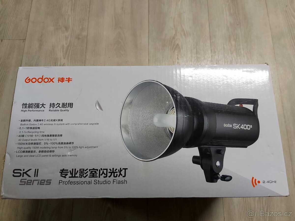 Studiový blesk GODOX SK 400II, 400Ws - 4