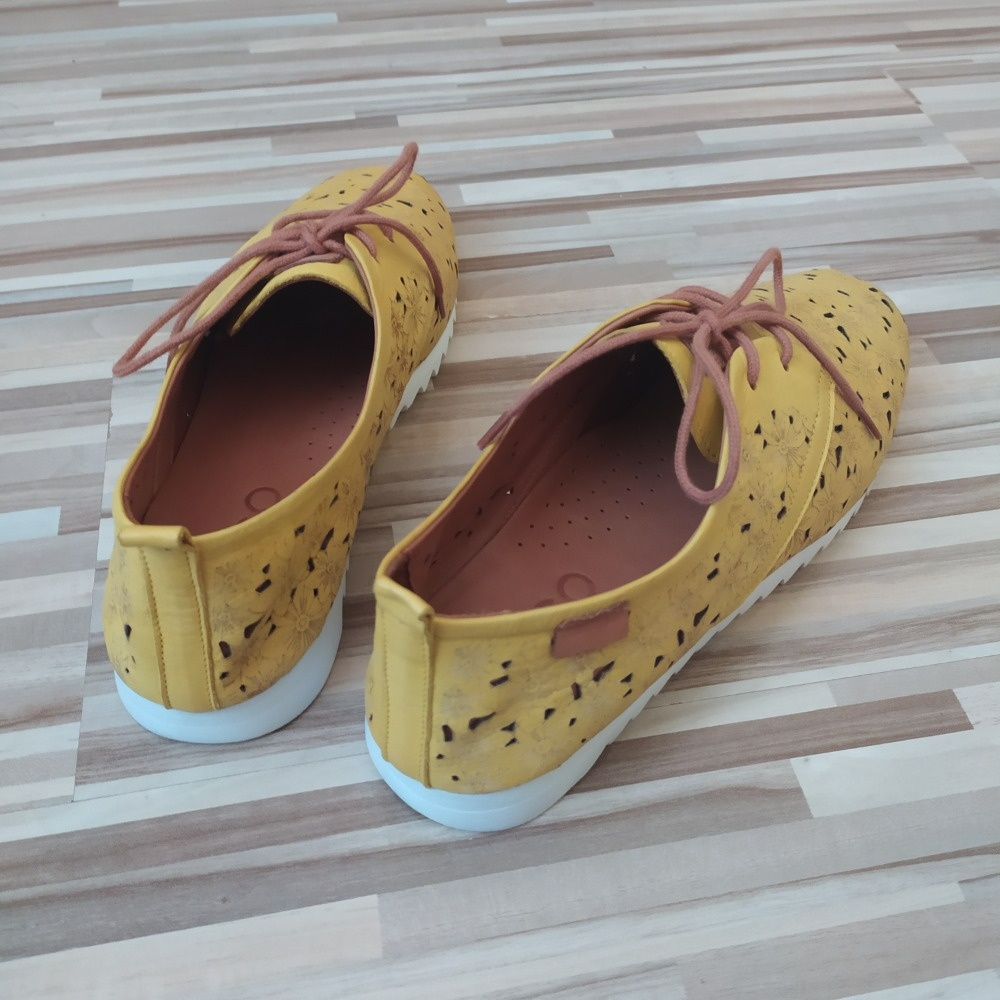 DÁMSKÉ ŠNĚROVACÍ POLOBOTKY | NOVÉ | KARI ŽLUTÉ | RIEKER - 4