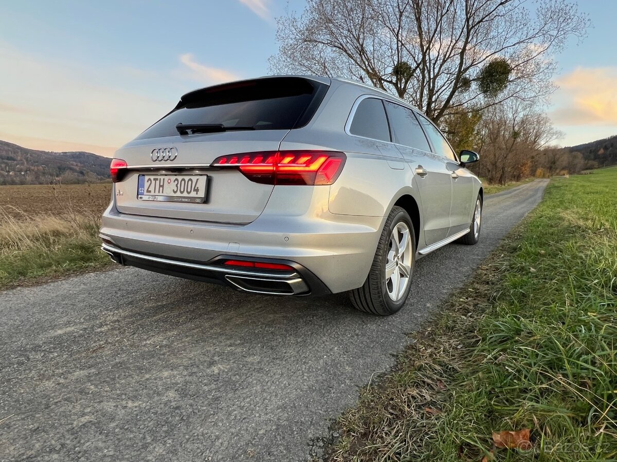 Audi A4 Avant 2,0TDI 90kw,manuál,navi,LED,tažné,audio - 4