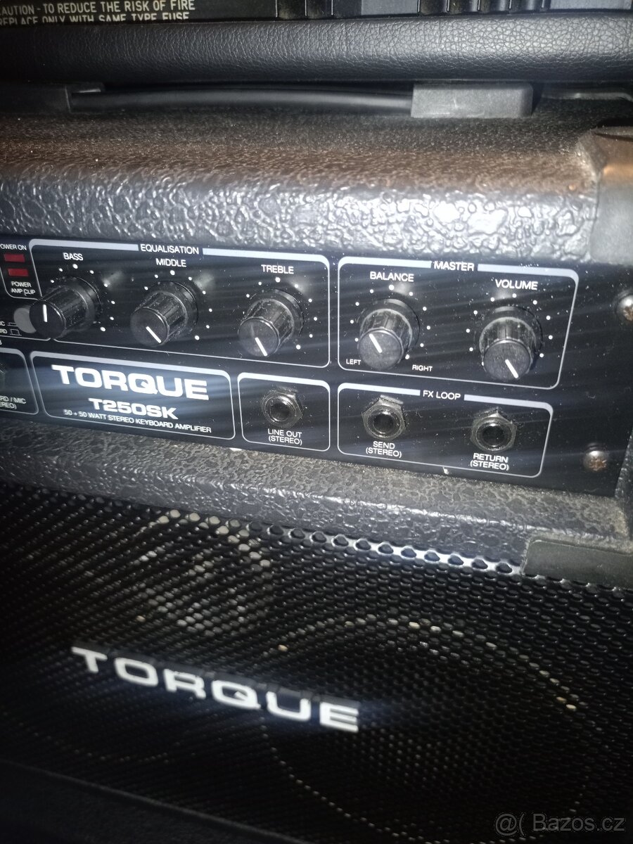 Repro+zesilovač 2x50w - 4