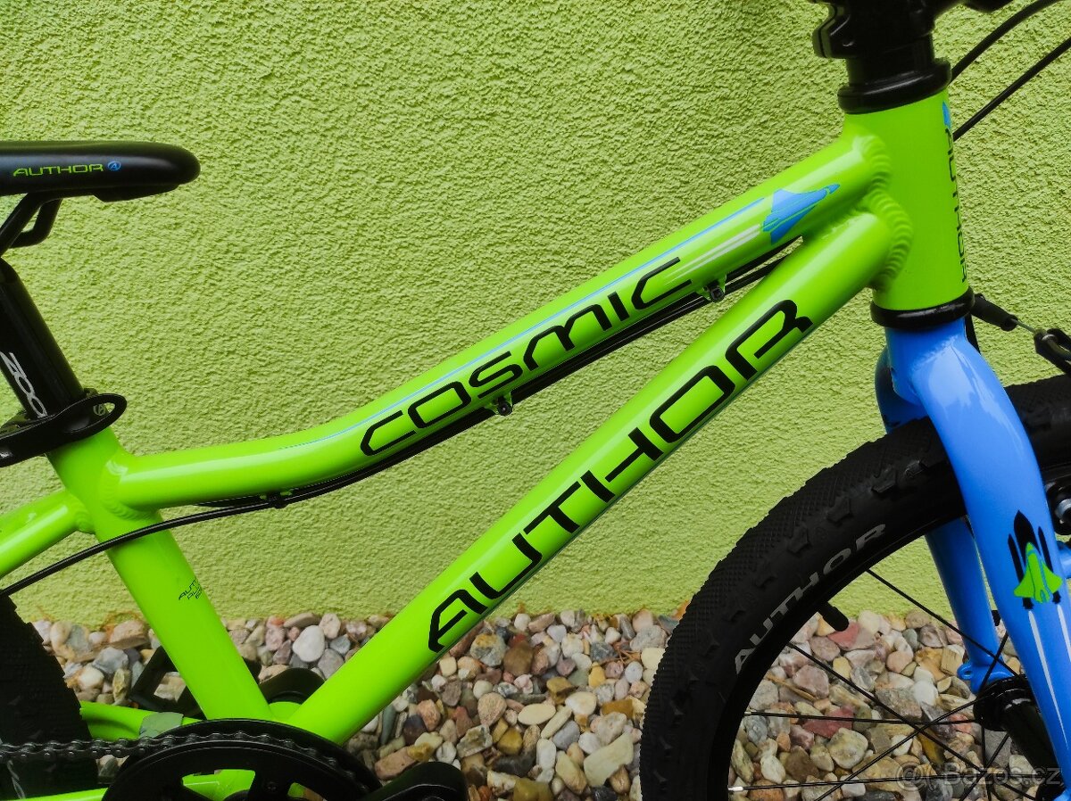 Značkové dětské kolo Author Cosmic 20" (zelená/modrá) - 4