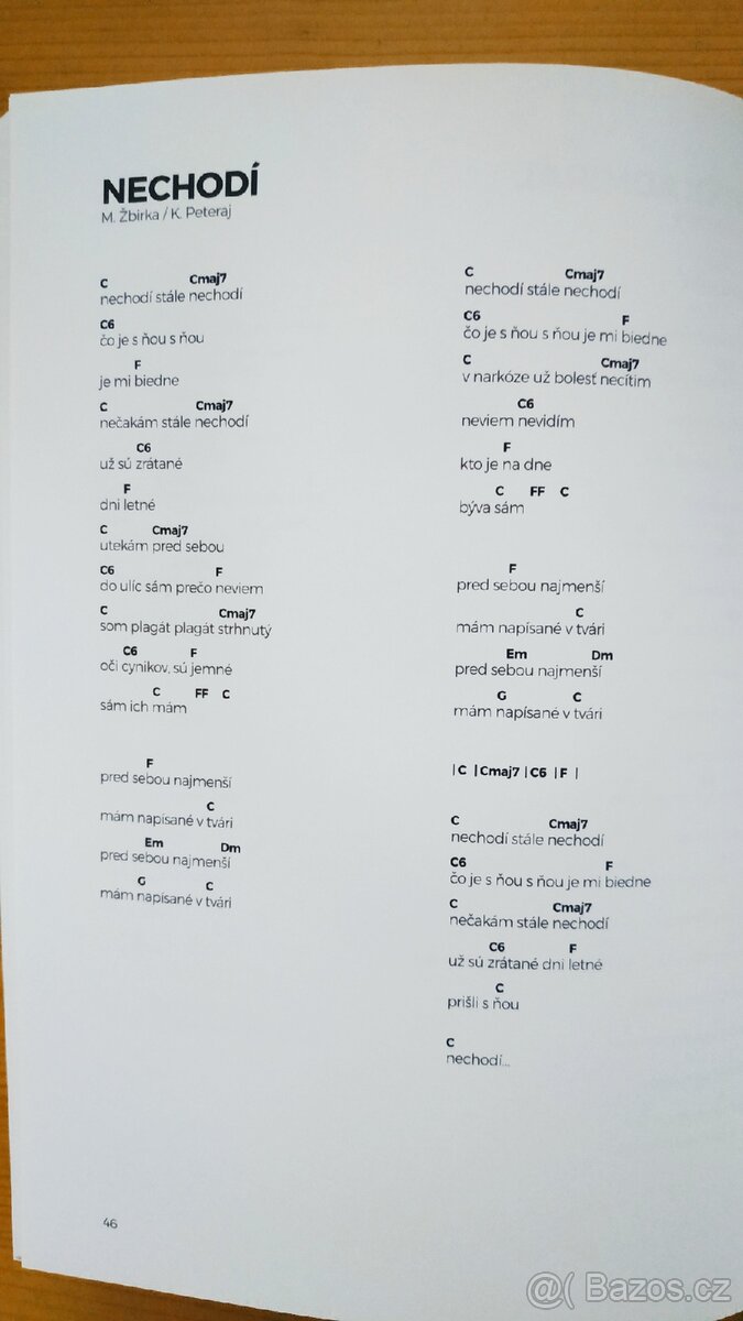 Nová kniha/zpěvník MEKY - Miro Žbirka Songbook - 4