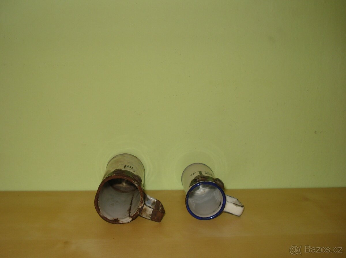 Staré smaltované odměrky - 4