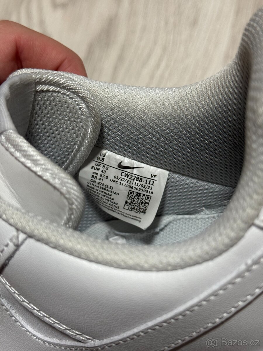 Nike Air Force 1 bílé 43EU - 4