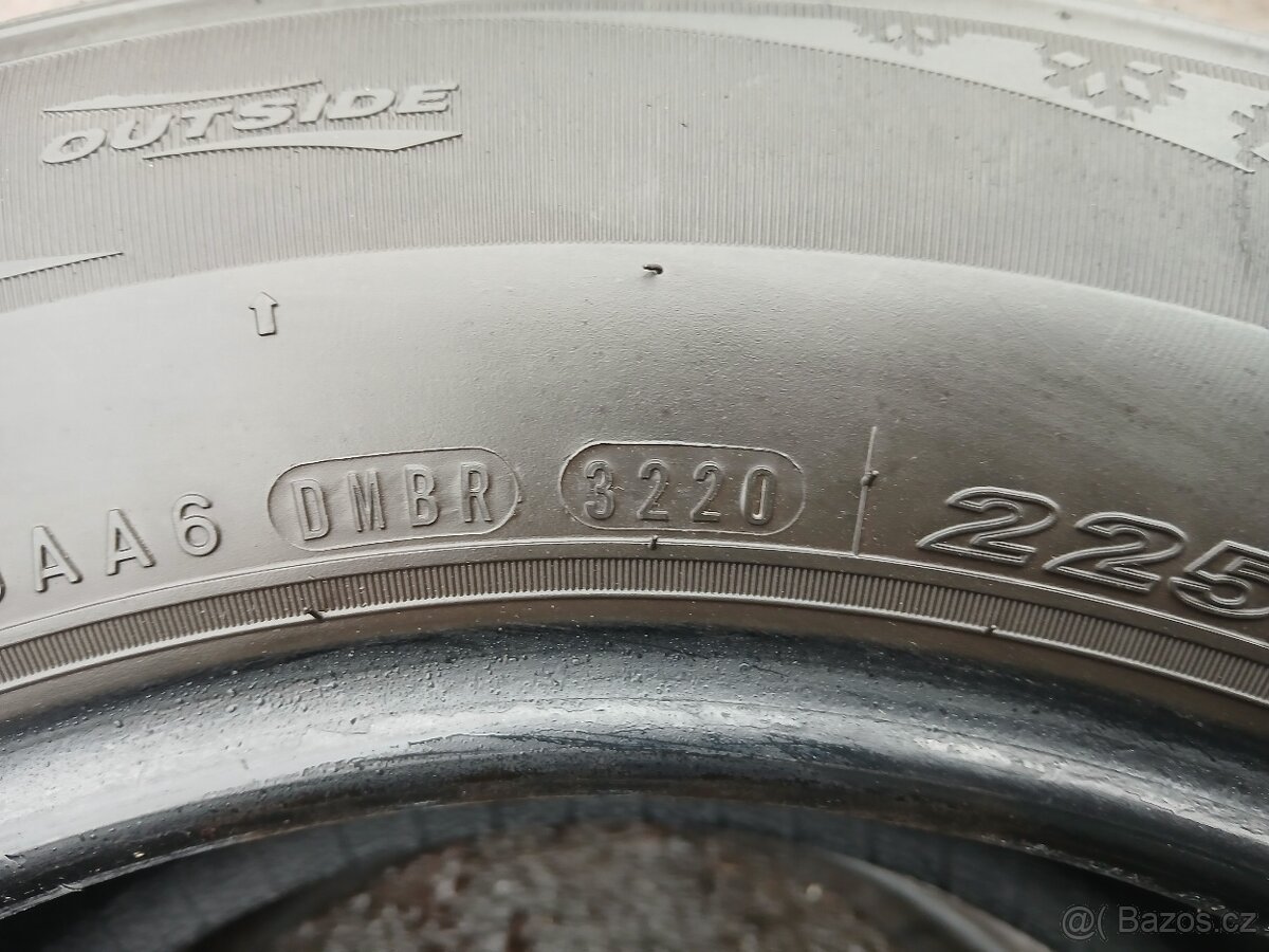 2ks zimní pneu 225/60/16 - 4